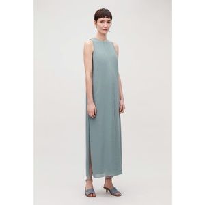 COS high neck maxi dress